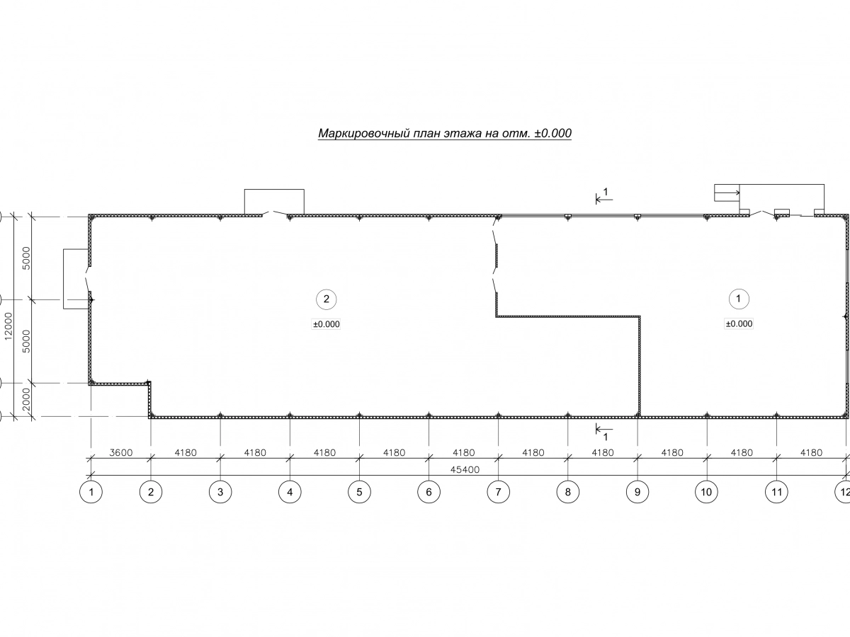 Планировка Магазин из сэндвич-панелей -  фото 1